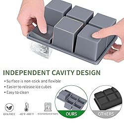 Large Ice Cube Tray for Whiskey: FDDBI Big Square