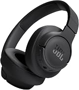 JBL Tune 720BT Wireless Over-Ear Headphones Bluetooth 5.3 76-Hour Battery Black view 1