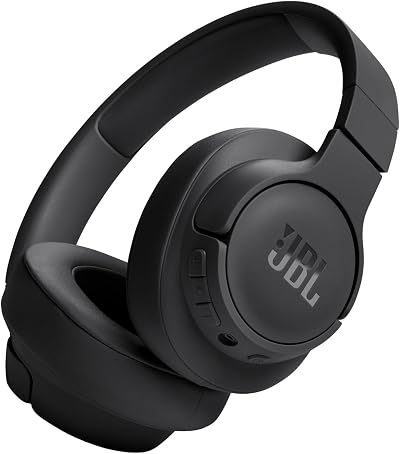 JBL Tune 720BT Wireless Over-Ear Headphones Bluetooth 5.3 76-Hour Battery Black