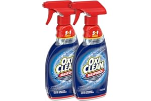 GARDENPICK Oxi Clean Max Force Spray Stain Remover 2-Pack For Clothes Laundry & Delicate Fabrics