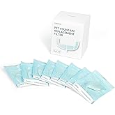 Cheerble Pumpless Cat Water Fountain, 2L/67oz Automatic Pet Fountain, Elfin E1 Lite Cat Fountain for Drinking, MagDrive™ Technology, Continuous Flow Mode, BPA-Free (White, 8 Filters)