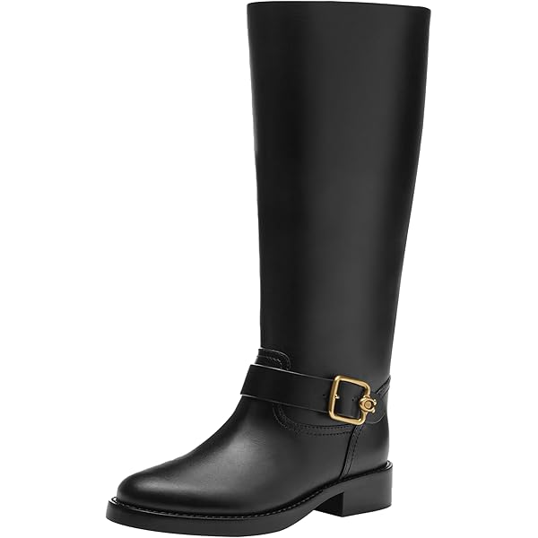 Amazon.com | Naturalizer Womens Jessie Knee High Buckle Detail