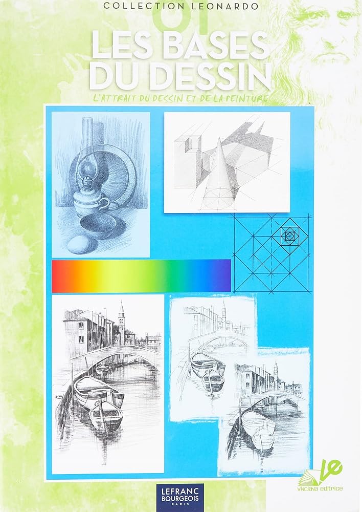Lefranc & Bourgeois Léonardo n°1 Study Book Les Bases du Dessin [French Language]