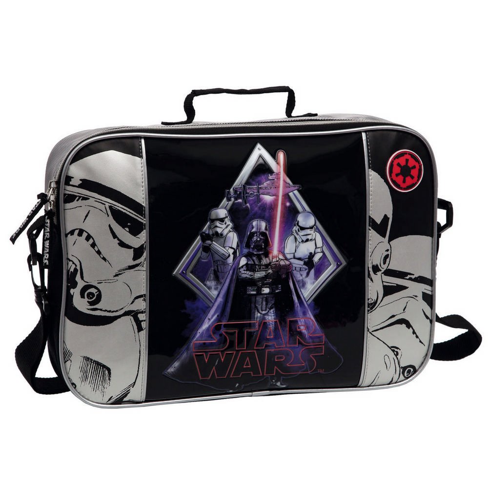 Star Wars Darth Vader Cartera Color Negro