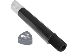 MONSTER PROTECTORS The Original Monster Prism Playmat Tube (Silver)-Easy In and Out Case Design, Holder Won't Roll Off Surfaces-TCG Game Mat Storage Compatible with Pokémon Yu-Gi-Oh!, MTG, Magic: The Gathering, RPG, DND