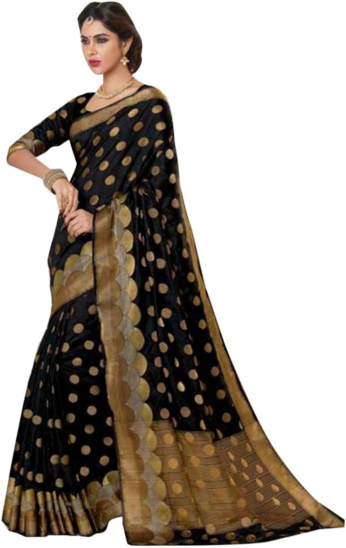 black and gold polka dot blouse