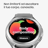 Samsung Galaxy Watch4 Classic 46mm Silver Smartwatch Rotating Bezel view 4