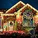 Starry Laser Lights Landscape Projector Lights Outdoor Waterproof Laser Lamp for Outdoor Garden/Yard/Wall Family Gathering Party KTV Wedding Night Club Decoration