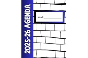 2025-26 Student Planner and Homework Tracker: For a More Organized Mind