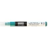 Liquitex Professional Fine Paint Marker, 8mm, Cobalt Turquoise | Fine Art Pigments, Precise Control, Highly Lightfast, Satin Finish, Range of Opacities; Available in Fine &amp; Wide Nibs