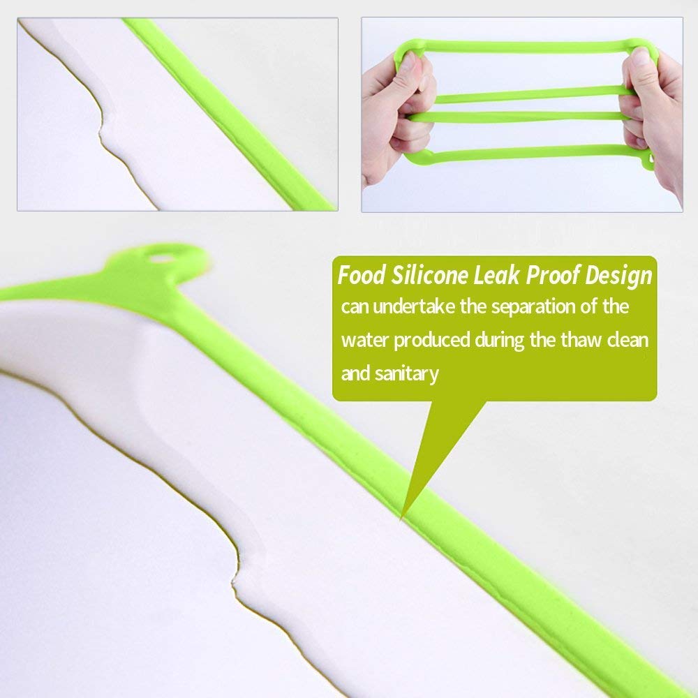 Bandeja del Deshielo, Placa De Descongelación del Metal Rápido ...