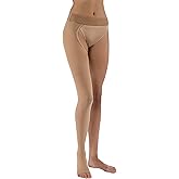 JOBST Relief Graduated Compression Stockings 30-40mmHg - Comfortable Unisex Design - Left Chap,, Open Toe, Beige, Medium