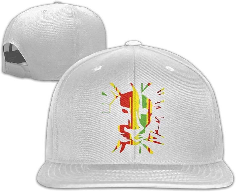 Yishuo Mens Lion's Den Lion Woman's Tank Fashion Basketball White Hat Adjustable Snapback
