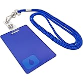 The Drop Logo Security Employee Key Card Prop – Inspired Fan Collectible Cosplay Halloween (Blue)