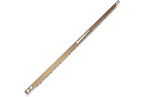 GREAT NECK GreatNeck BS21 21-Inch Bow Saw Blade, Makes Quick Work of Green Wood, Extra Hard Chrome Alloy Steel Blade, Rust Resistant, Fits Any 21-Inch Bow Saw Frame, Fits GreatNeck BB21 Bow Saw