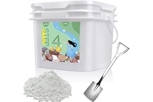 GANGOU 8 lbs Tumbler Media Grit,Rock Polishing Grit Media, Works with Any Rock Tumbler, Rock Polisher, Stone Polisher,Polish 1500 Fine Aluminum Oxide, Step 4 for Tumbling Stones