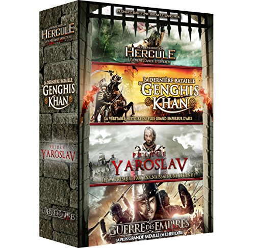 Grands Héros : La Dernière Bataille De Gengis Khan + Hercule : La Vengeance D'un Dieu + La Guerre Des Empires + Prince Yaroslav - Pack