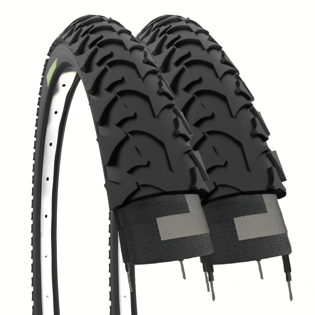 Ecovelò MTB COVERS 12 1/2 X 1.75 2 1/4 Black Tyres Unisex Adult, Black, Unique