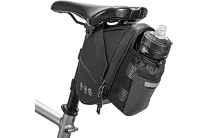 Kit Estabilizador Para Bolsa De Sillín De Bicicleta: Soporte Para Botella De Agua, Aleación De Aluminio, Tamaño 15x12x10 Cm