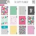 The Happy Planner 12 Month Box Kit - Big Flower Pop Planner Kit - 1 Twelve Month Undated Big Planner - 5 Sheets of Stickers - 1 Pen - 1 Magnetic Bookmark - 3 Sticky Note Pads - 1 Pocket Folder