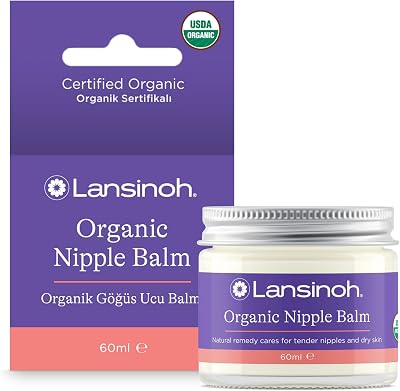Lansinoh Organic Nipple Balm 100 Percent Natural 7 USDA Organic Ingredients