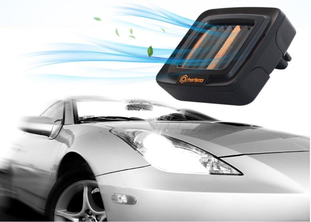 Car Nonpowered Ocher Air Purifier Eco-freiendly Air Cleaner Bio-ceramic Filter Approved by FDA Remove Odor