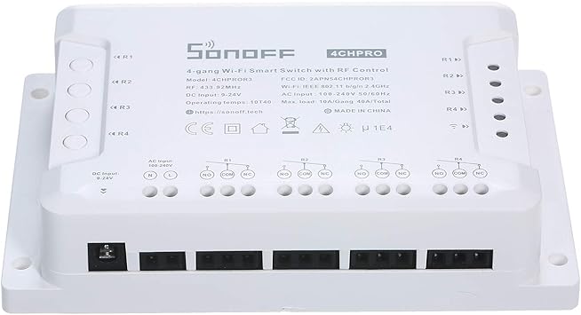 sonoff 4ch google home