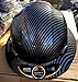 Fiberglass Hard Hat Black/silver ( Cool Air Flow)
