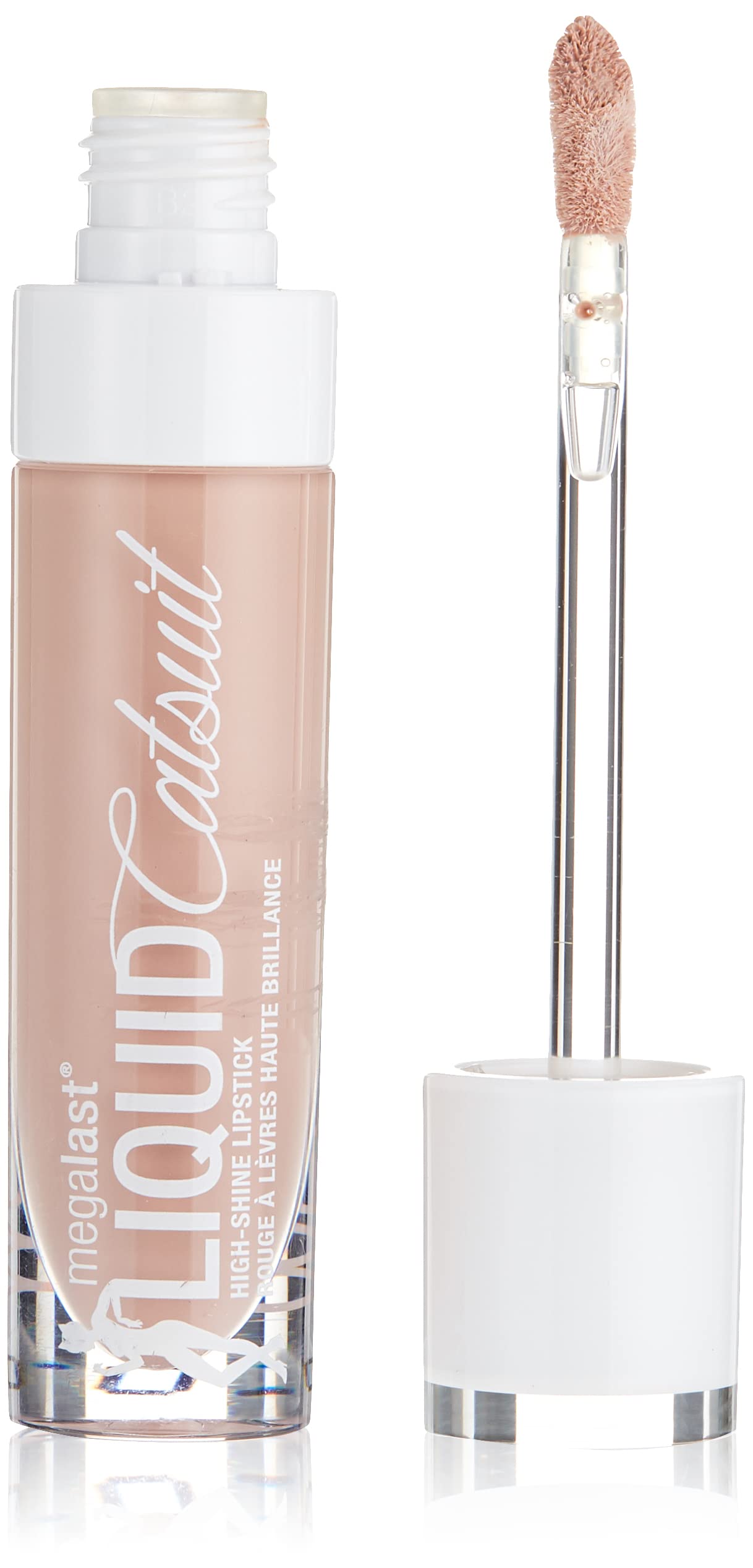 WETN WILD Unisex WET'N WILD MEGALAST LIQUID CATSUIT HIGH SHINE LIPSTICK CAUGHT YOU BARE-NAKED WET'N WILD MEGALAST LIQUID CATSUIT HIGH SHINE LIPSTICK CAUGHT YOU BARE-NAKED , E940b: Caught You Bare-Naked, 5.7 G