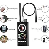 Techworld Bug Detector - Anti-Spy Detector Wireless Scanner Hidden Camera Detector Finder Pinhole Laser