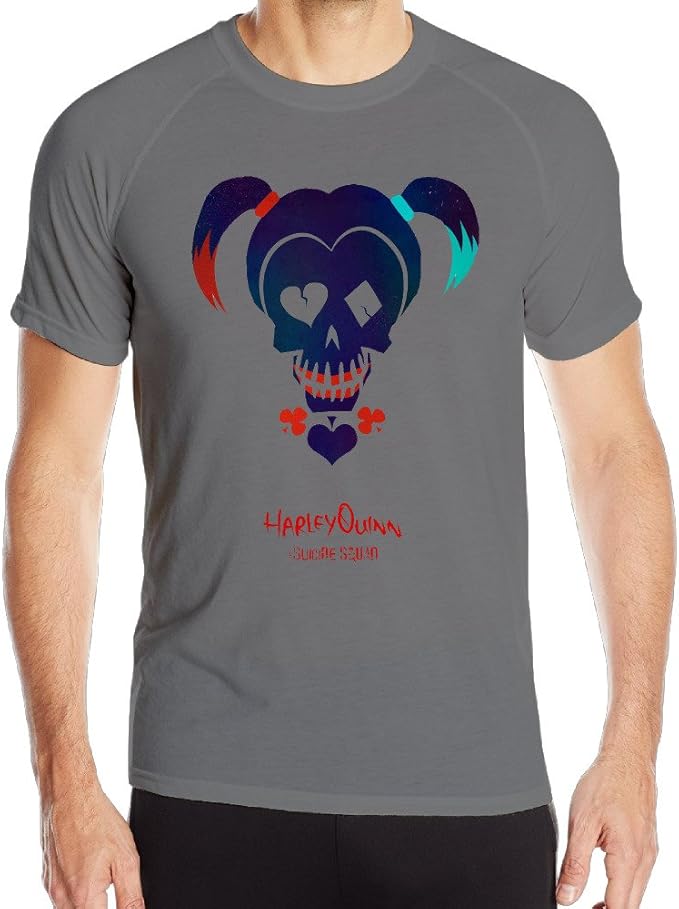 Man Summer T Shirt With Suicide Squad Harley Quinn Cool T