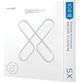 D'Addario XS Phosphor Bronze, Jacob Collier 5-String Set, 12-53 | XS Phosphor Bronze acoustic strings deliver maximum life, smooth feel, tuning stability and warm balanced tone.