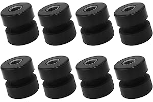AUTOMCO Exhaust Valves Bushing Kit 90.9053G Mounts Accessories Fit for Peterbilt 357 375-379 385 (8 Piece Set)