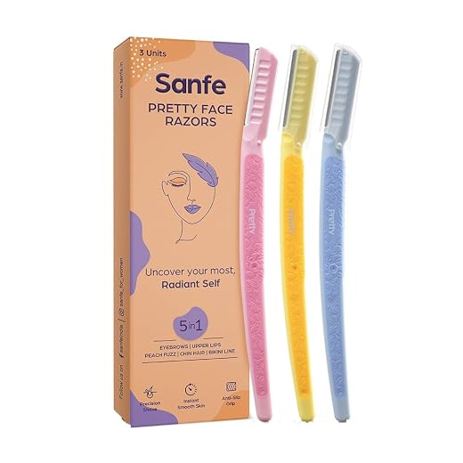 Sanfe Women's Pretty Face Razors (Pack Of 3)