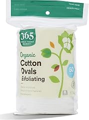 365 by Whole Foods Market, Organic Cotton Ovals, Exfoliating, 50 Count