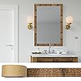 WAPANE 180" x 3.1" Peel Stick Foam Molding Trim Self Adhesive, Crown Molding Wallpaper Border Flexible, 3D Wall Edging Lines Foam Baseboard, Wall Base Moulding Trim for Home, Hotel DIY Decoration