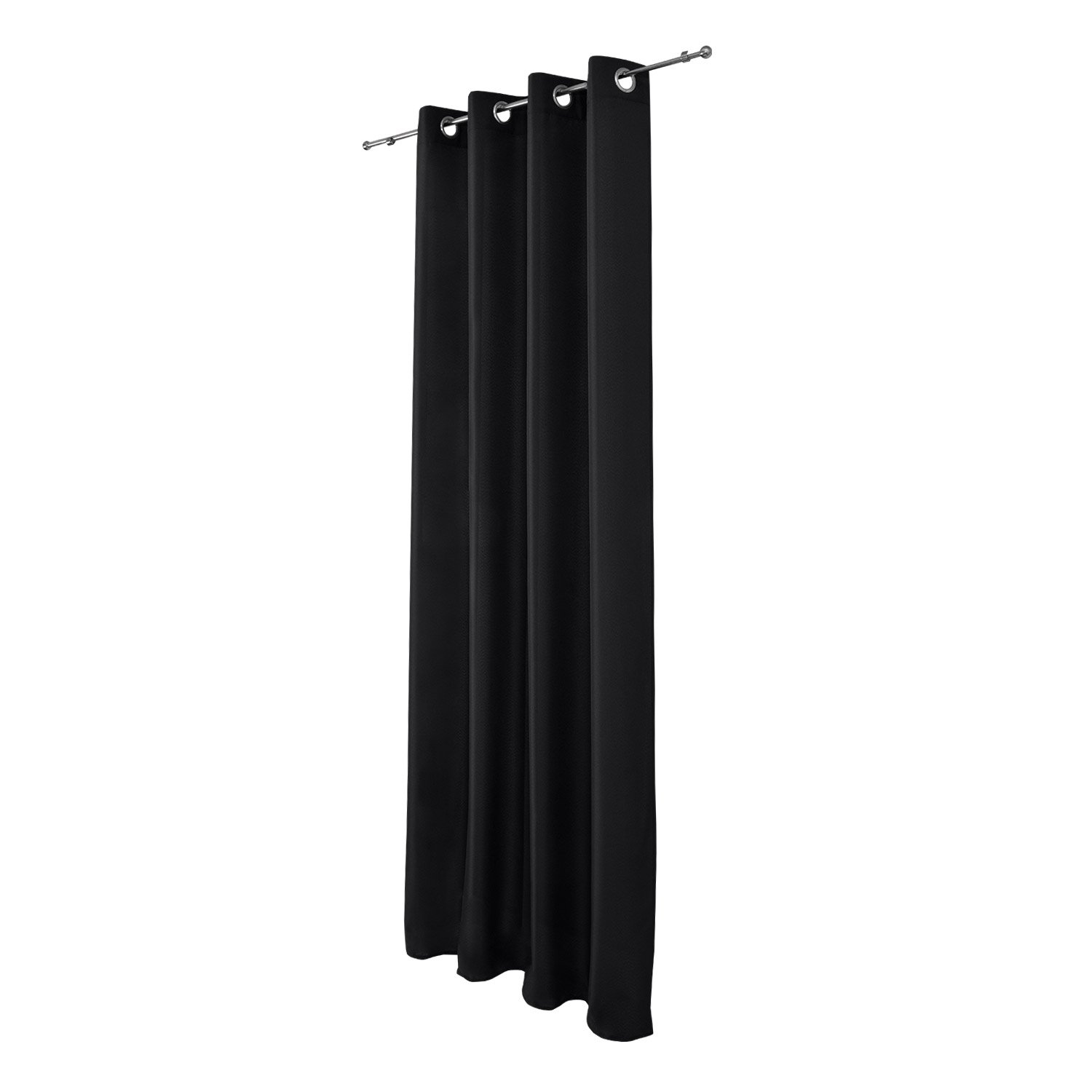 Gardinenbox Rideau Opaque avec œillets en Micro Satin, Mat