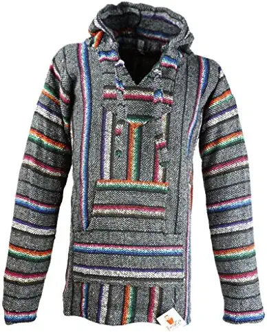 قیمت و خرید خنده دار Guy Mugs Premium Baja Hoodie Sweatshirt پیراهن کش ورزش  جرگه پانچو برند Funny Guy Mugs | مالتینا
