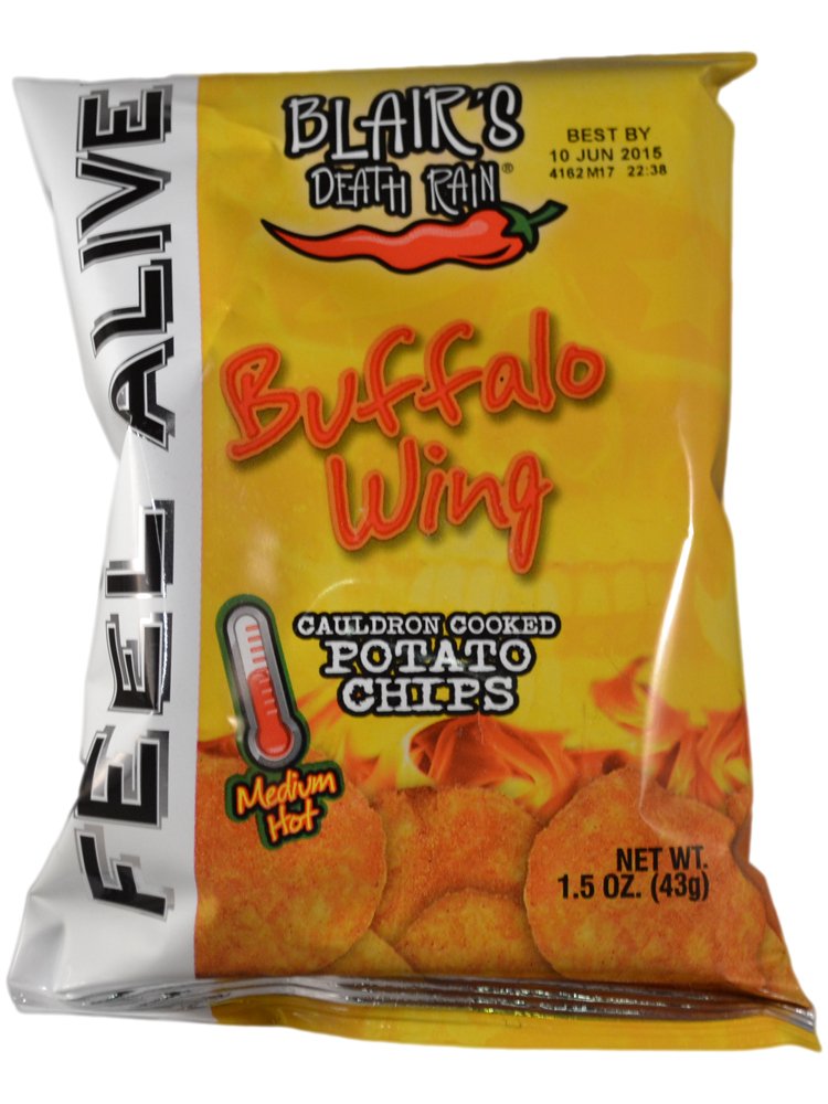 Blair's Buffalo Wing Kettle Cooked Potato Chips