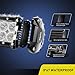 Nilight Led Light Bar 2PCS 36w 6.5Inch Flood Led Off Road Lights Super Bright Driving Fog Light Boat Lights Driving Lights Led Work Light SUV Jeep Lamp,2 Years Warrantythumb 3