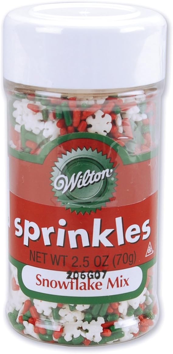 Wilton Snowflake Sprinkle Mix Kitchen & Dining