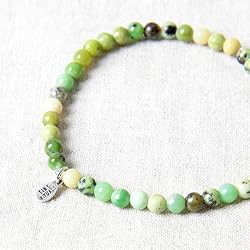 Tiny Rituals CHRYSOPRASE JASPER ENERGY BRACELET