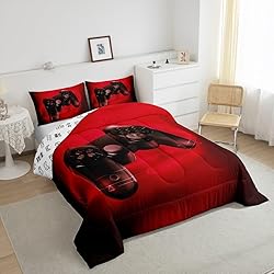 Feelyou Gaming Comforter Set Video Game Bedding Set