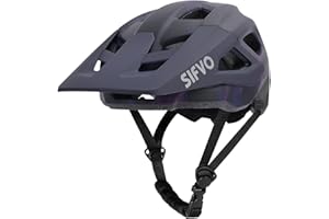 SIFVO Bike Helmets for Men and Women, Mountain Bike Helmet with Extended Visor Helmets for Adults Adjustable & Comfortable Bicycle Helmet Road Bike Helmet 55-61cm