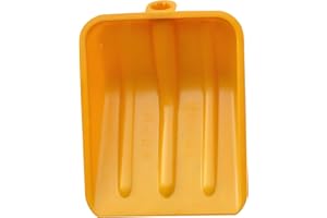 Snow Shovel Replacement Blade Plastic Snow Shovel Head Replacement for Ice Removal Thick Blade for Driveway Clearing Without 