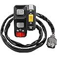 Compatible with Honda Rancher 350 ES 2000-2005 Switch Handlebar Control Electric Shift Shifter Start Kill Stop Headlight Switch for Honda Rancher 400 2004-2007,OEM# 35200-HN7-003 35020-HN5-A10