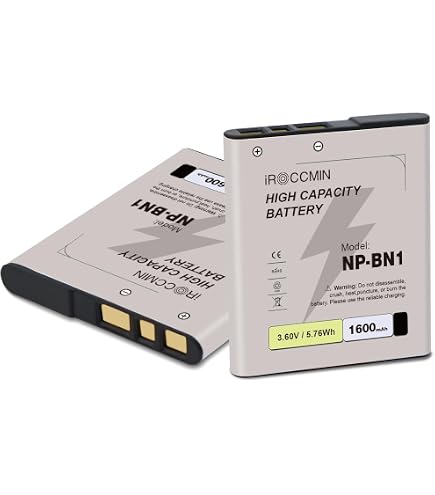 Sony Cybershot DSC-WX7 Battery - Replacement for Sony NP-BN1