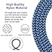 HokoAcc Lightning Cable iPhone Charger 4Pack 3FT 6FT 6FT 10FT Nylon Braided 8 Pin Lightning to USB Charger for iPhone X iPhone 8 8 Plus 7 7 Plus 6s 6s Plus 6 6 Plus iPad iPod Nano