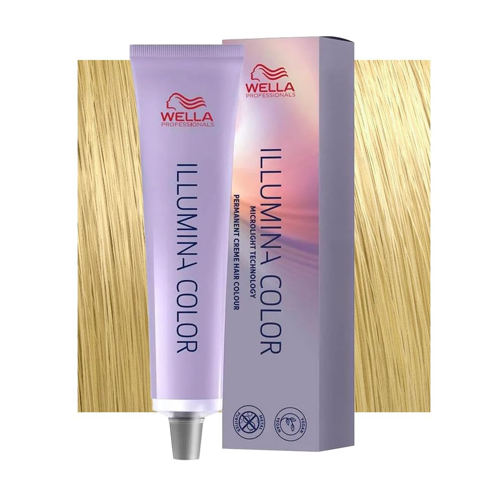 Wella Illumina Color Permanent Hair Color, No. 9/03 Very Light Natural Gold Blonde, 0.08103 kg