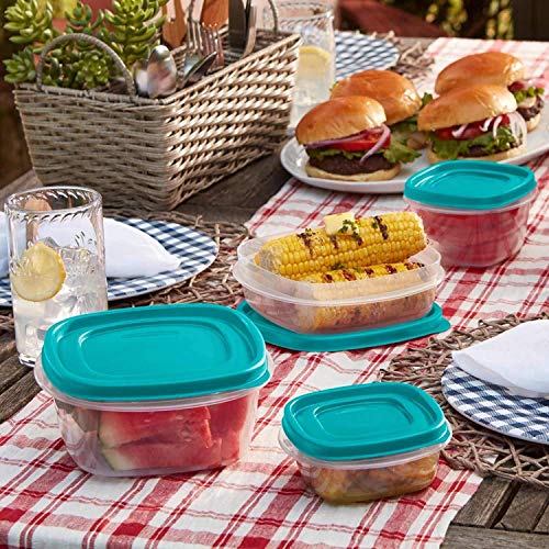 Rubbermaid Food Storage Containers w/Easy Find Lids System Stain